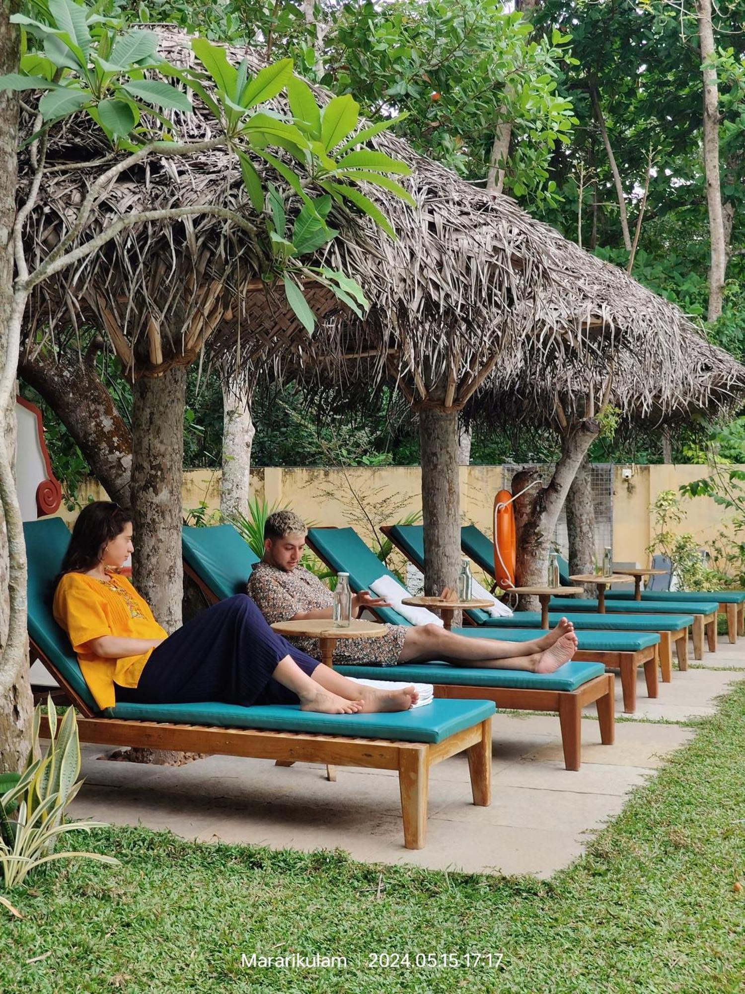Marari Beach Bungalow Resort Alleppey Марарикулам Экстерьер фото